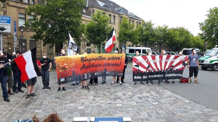 Patriotisches Bündnis demonstrierte in Bielefeld