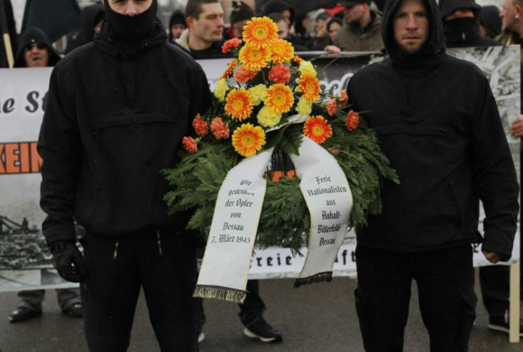 Dessau: Bericht zum Trauermarsch an die Opfer des alliierten Bombenterrors