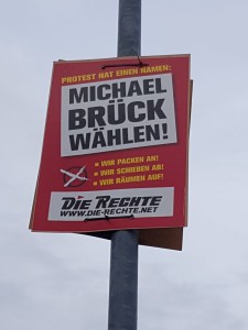 Bürgermeisterwahl in Weingarten – neue Plakate eingetroffen