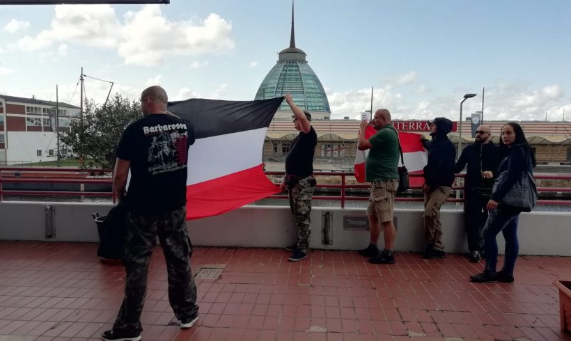 DIE RECHTE zeigt Flagge bei linker „Seebrücken“-Demo in Bremerhaven!