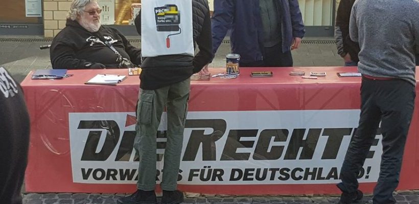 Infostand in Bergheim, Demonstrationen in Köln und überall Nazis