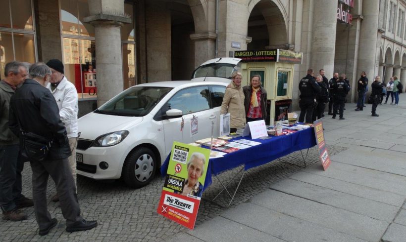 Europawahlkampf-Aktionen auch in Dresden, Gelsenkirchen und Wöllstein