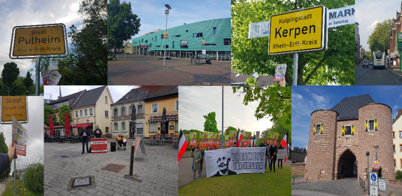 Bericht zur 6. Europawahlkampf-Woche im Rhein-Erft-Kreis