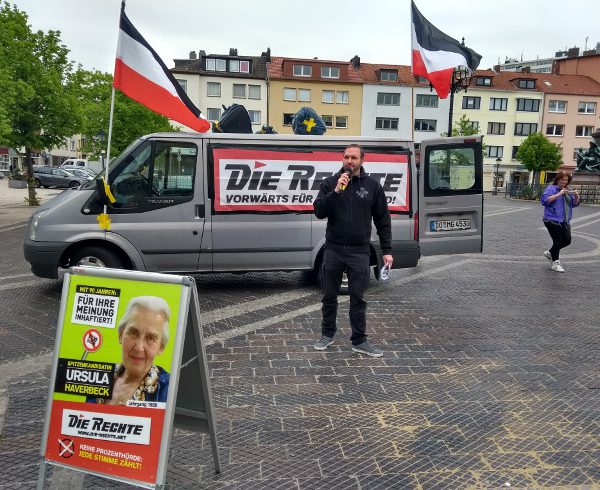Hitziger Wahlkampf in Bremerhaven: Angriff auf Kundgebung abgewehrt, Polizei überfordert, Versammlungsfreiheit durchgesetzt!
