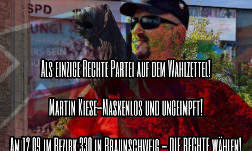 Braunschweig: Als einzige rechte Partei auf dem Wahlzettel