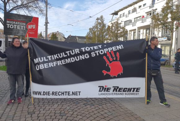 Multikulti tötet! Grenzen sichern! Kundgebung in Ludwigshafen/Oggersheim!