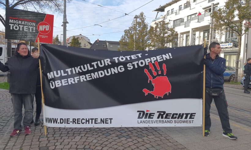Multikulti tötet! Grenzen sichern! Kundgebung in Ludwigshafen/Oggersheim!